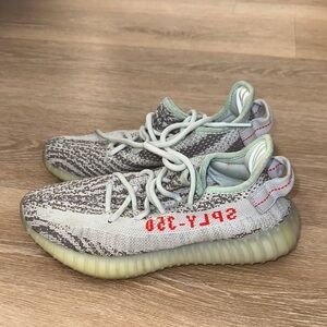 Adidas Kids Yeezy Boost 350 V2 - Gray and Red